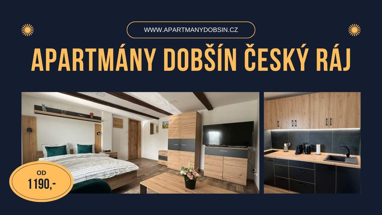 Apartmány Dobšín – komfortní ubytování v srdci Českého ráje